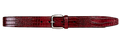 CROCO RED BELT + CADENA