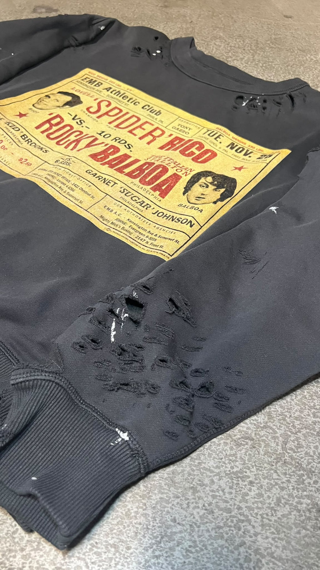 ROCKY BALBOA CREWNECK