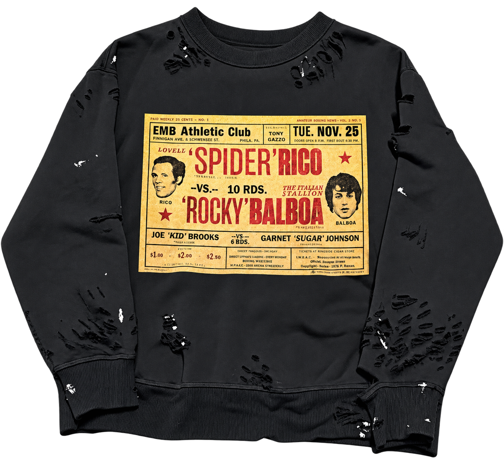 ROCKY BALBOA CREWNECK
