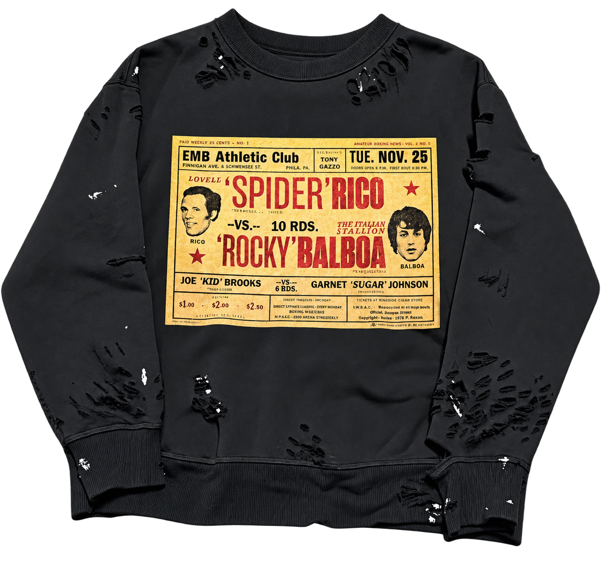 ROCKY BALBOA CREWNECK